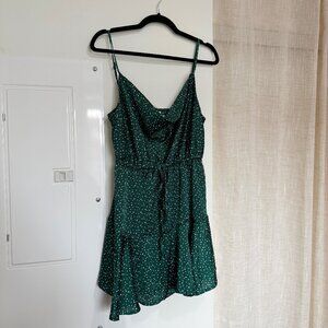 Green Polka Dot Dress